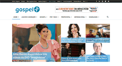 Desktop Screenshot of musica.gospelmais.com.br