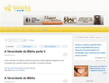 Tablet Screenshot of links.gospelmais.com.br